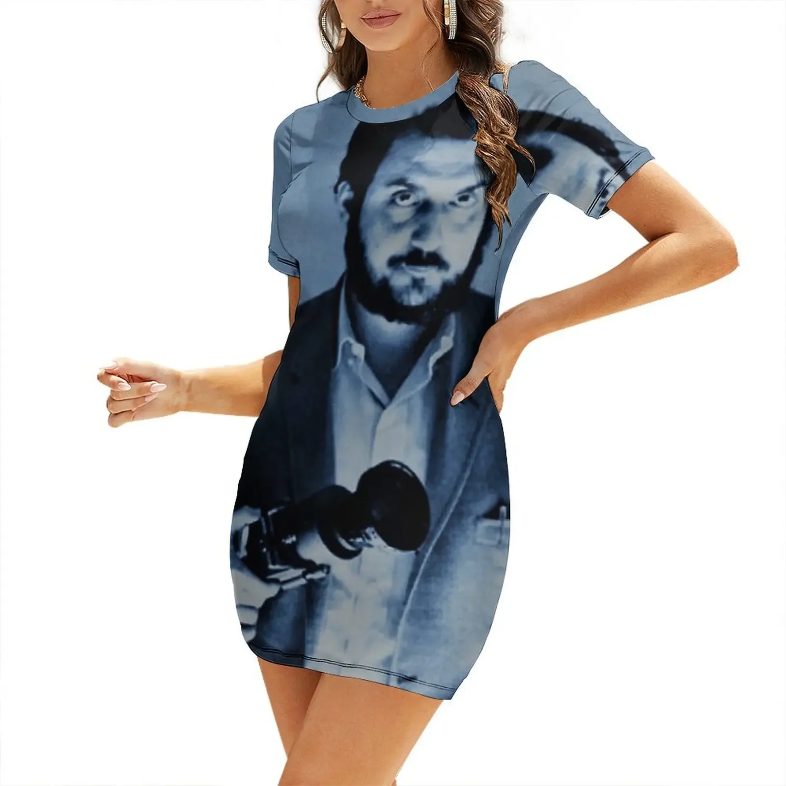 

Stanley Kubrick Short-Sleeved Dress Cocktail of dresses woman dress luxury dress
