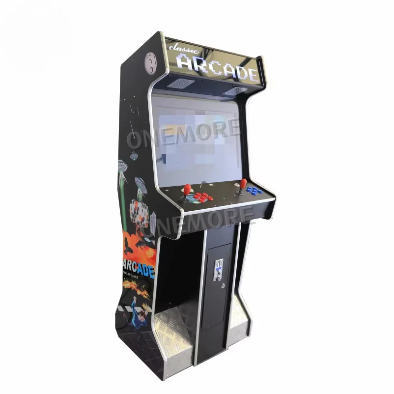 Les multi-jeux verticaux d'arcade d'affichage à monnaie d'affichage à cristaux liquides rétro de 26 pouces levent la machine de jeu d'arcade