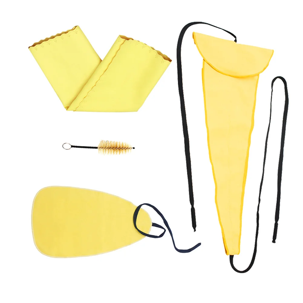 

Saxophone Cleaning Set Passing Wiping Cloth Brush Exquisite Manufacturing Accurate Grinding Elegant Appearance