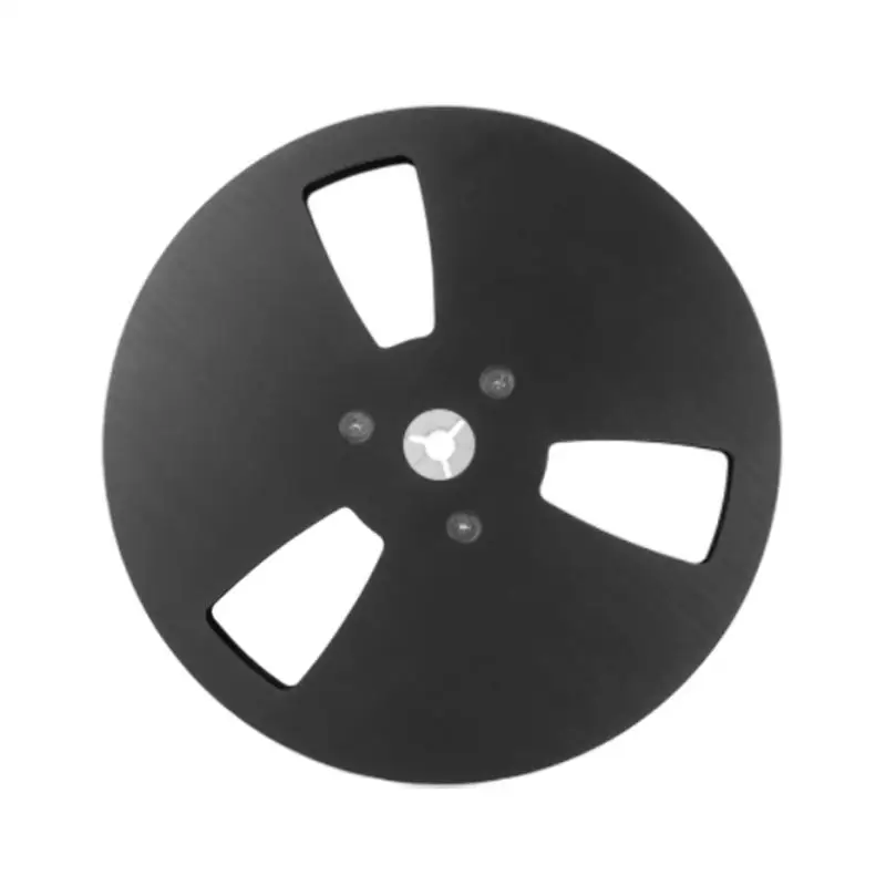 R53C Professional Aluminum Empty TapeReel 7Inch Open Spools Classical Design For Studers Optimals Audios Recording Quality
