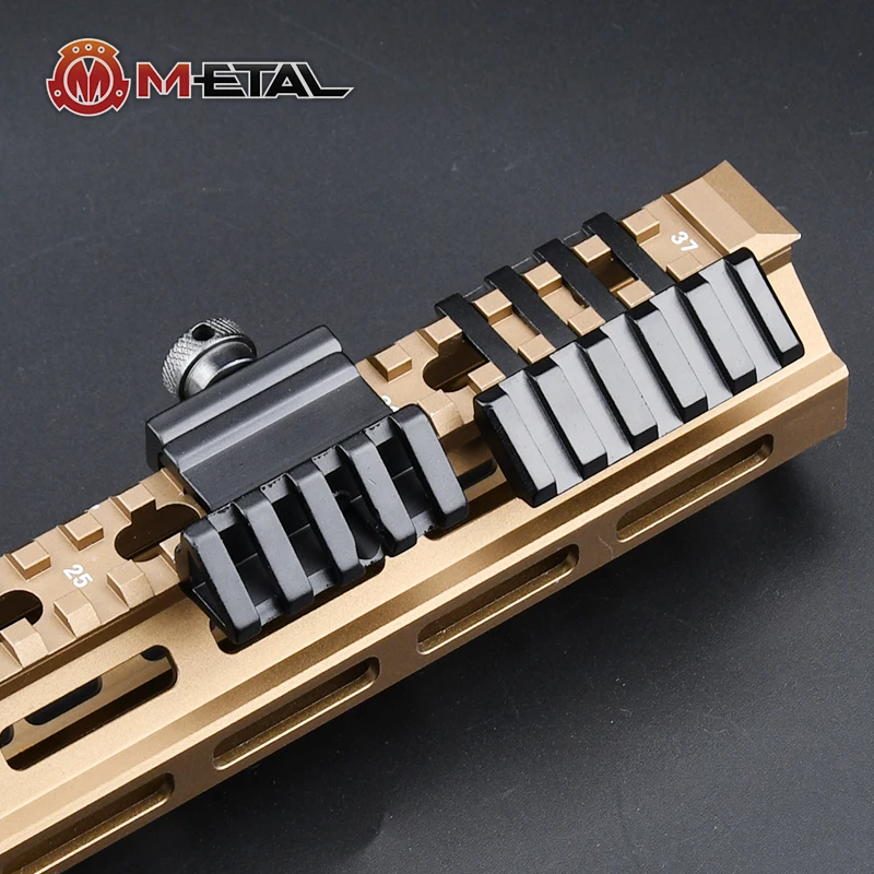 Base offset 45° RMR para linterna táctica y visor Picatinny - imagen 5