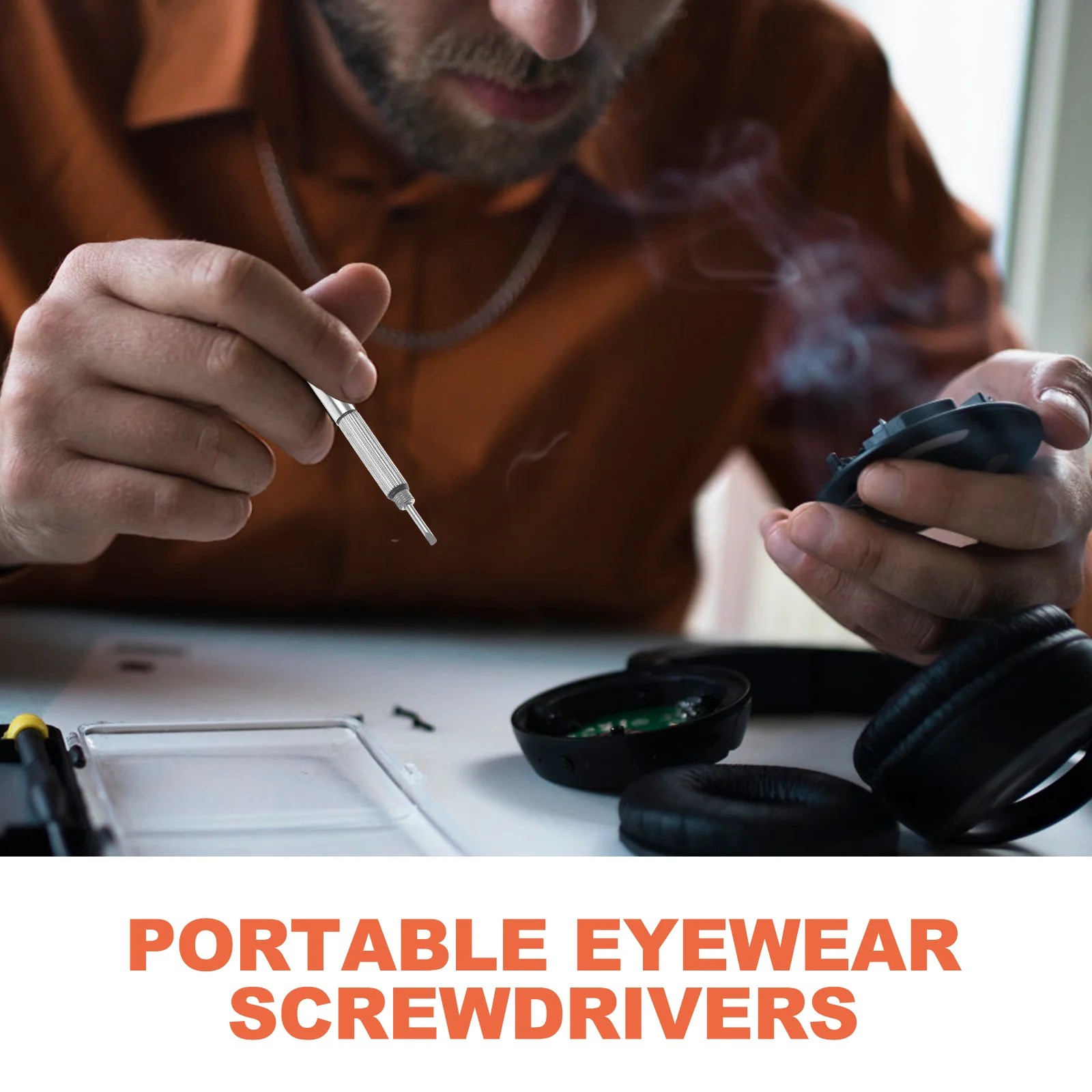 

20Pcs Portable Eyewear Screwdrivers Mini Metal Repair Kit for Glasses Watch Phone Accessories Eyeglasses Screwdrivers