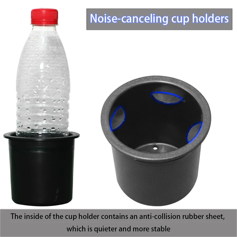 Hot Sale ABS PVC Car Cup Adapter Sport Seat Bottle Holder for Water Bottle Coaster Model One Factory Price