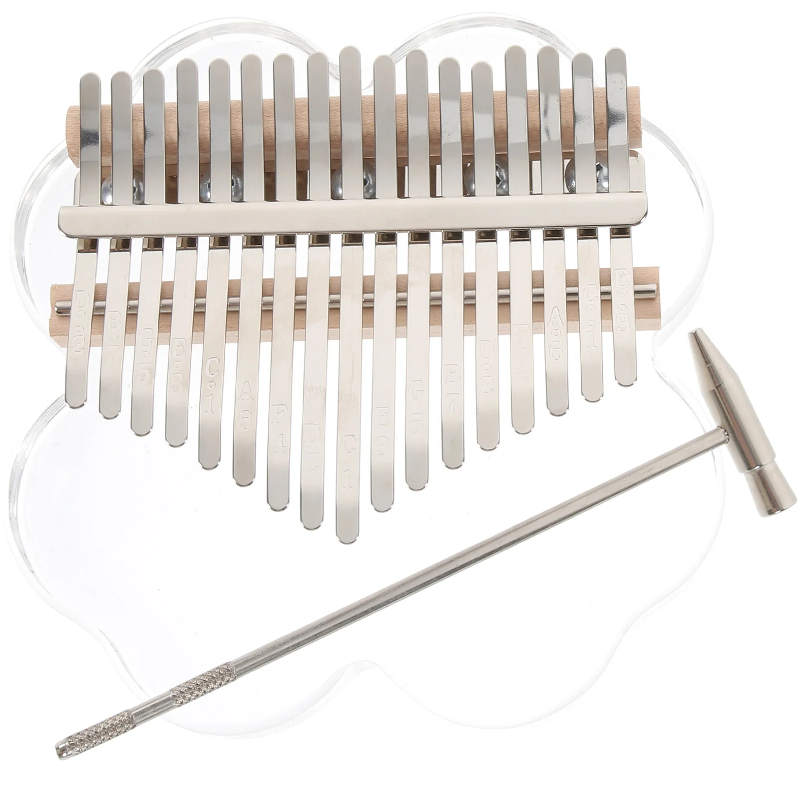 

Thumb Kalimba Piano Kids Musical Instruments Crystal or Keys Kit Child Christmas Gifts