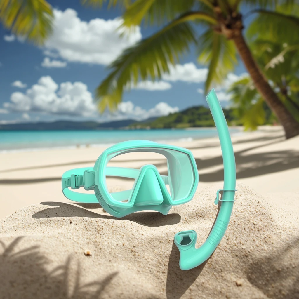 

Adult HD Single Lens Glass Mask Scuba Training Breathing Tube Snorkeling Kits Silicone Hose Diving Setpromote sales