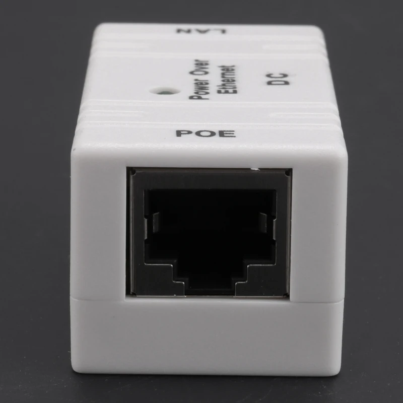 100 Mbps 5V 12V 24V 48V/1A BJW POE Injector Power Splitter For IP Camera POE Adapter Module Accessories -White