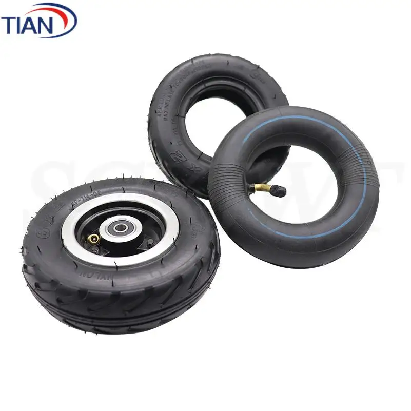 6X2 Tyres 6 Inch Scooter Wheel Set Electric Scooter Wheel Chair Truck Electric Scooter F0 Pneumatic Tyres