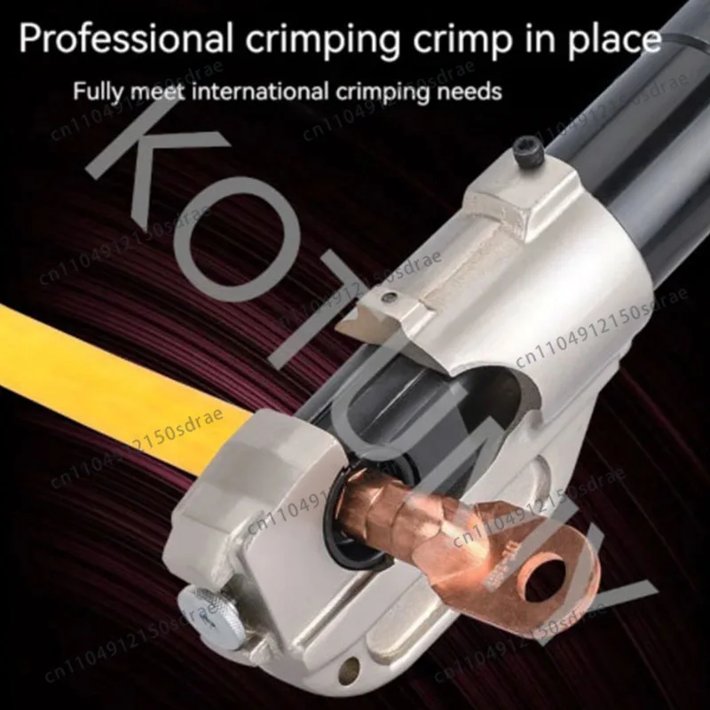 LZ-400C Electric Hydraulic Pliers Electric Power Cable Crimping Tool Cu/Al Terminal Crimping Pliers Range 16-400mm²