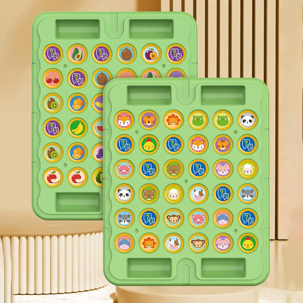 子供 2 プレーヤーバトルゲーム動物プレイチェス刺激的なトレーニング能力観察おもちゃ集中力知的 K1F3