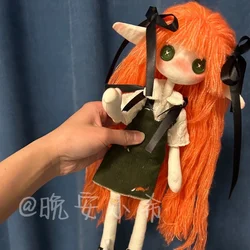 Button Doll Ghost Mom Doll Cute Handmade Gift. Gentle Wind Button Doll With Dress Headdress No Shoes
