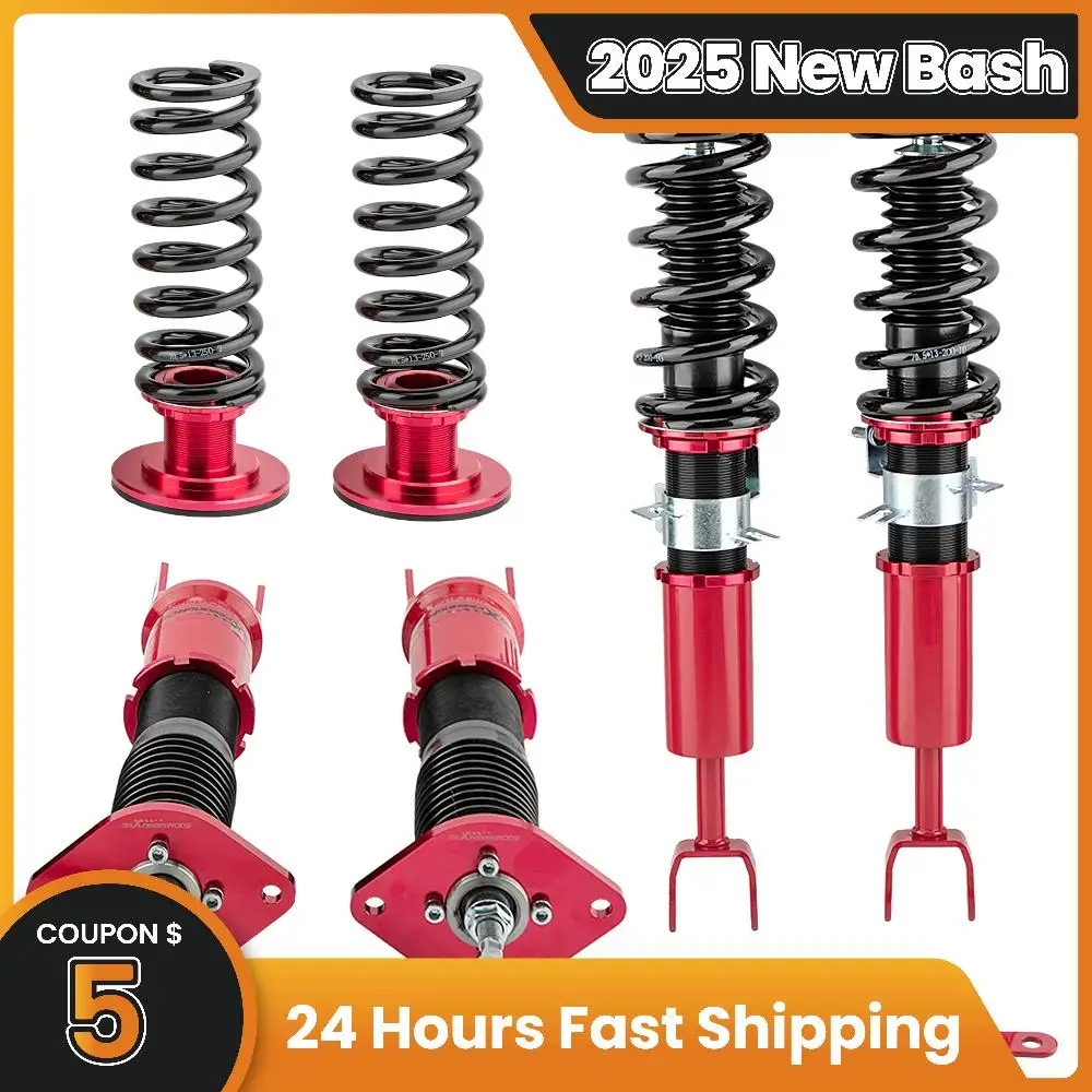 

Coilovers Suspension Kit Fit Nissan 350Z 2003-2008 Adj. Height Lowering Shocks