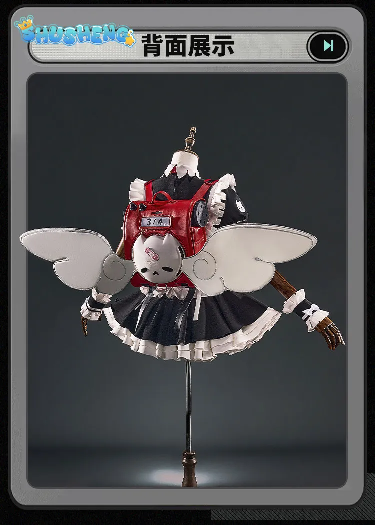 

Sunna ZZZ Cosplay Costume Halloween Christmas Game Zenless Zone Zero Girl's new cute Lolita dress prop bag wig Sunna uniform