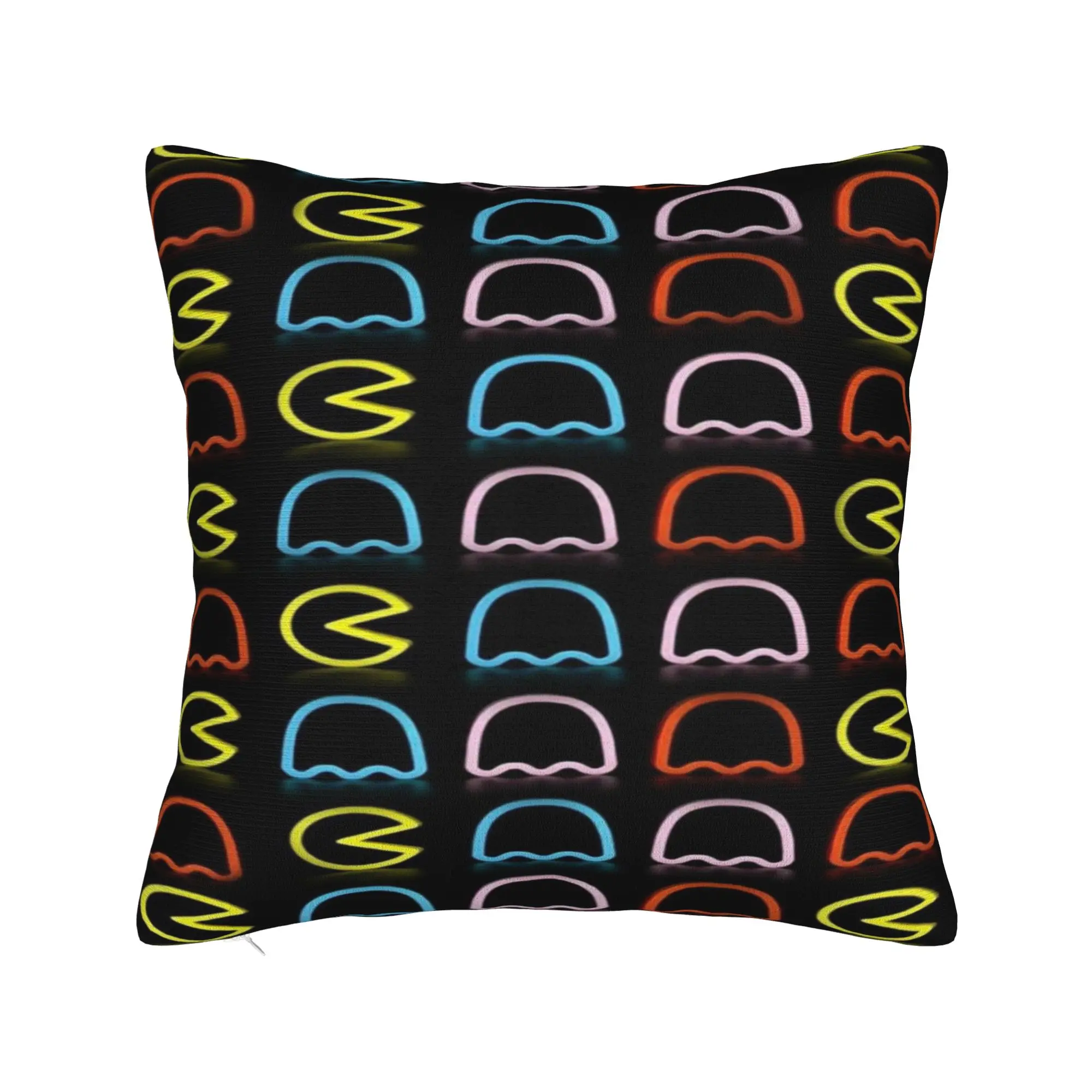 Pillow Cover Pac-Man  Funny Pillow Case For Living Room Sofa Pillowcases