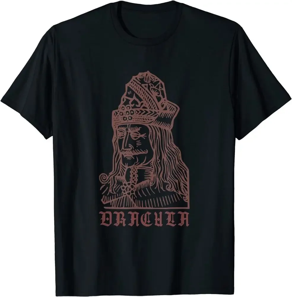 Count Dracula Vlad Tepes Impaler Wallachia Vampire Occult Tees High Quality 100%Cotton Short Sleeve