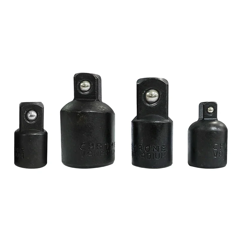 

Conversion Flying Head Adapter 1/2 3/8 1/4 Tool Set 4pc Silver Black Variable Diameter Sleeve Square Sleeve