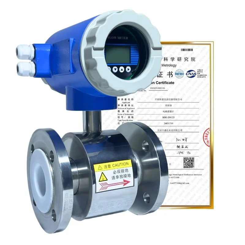Digital SS304/316L Stainless Steel Flowmeter For Water Oil Fuel With Accurate Flow Monitoring And RS485 Communication