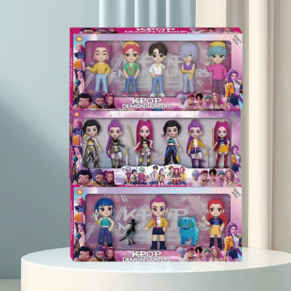 アニメ K-POP ガールズ/ボーイズグループフィギュア漫画デモンハンターゲーム周辺機器デスクオーナメントコレクタブルモデル理想的なギフトチョイス