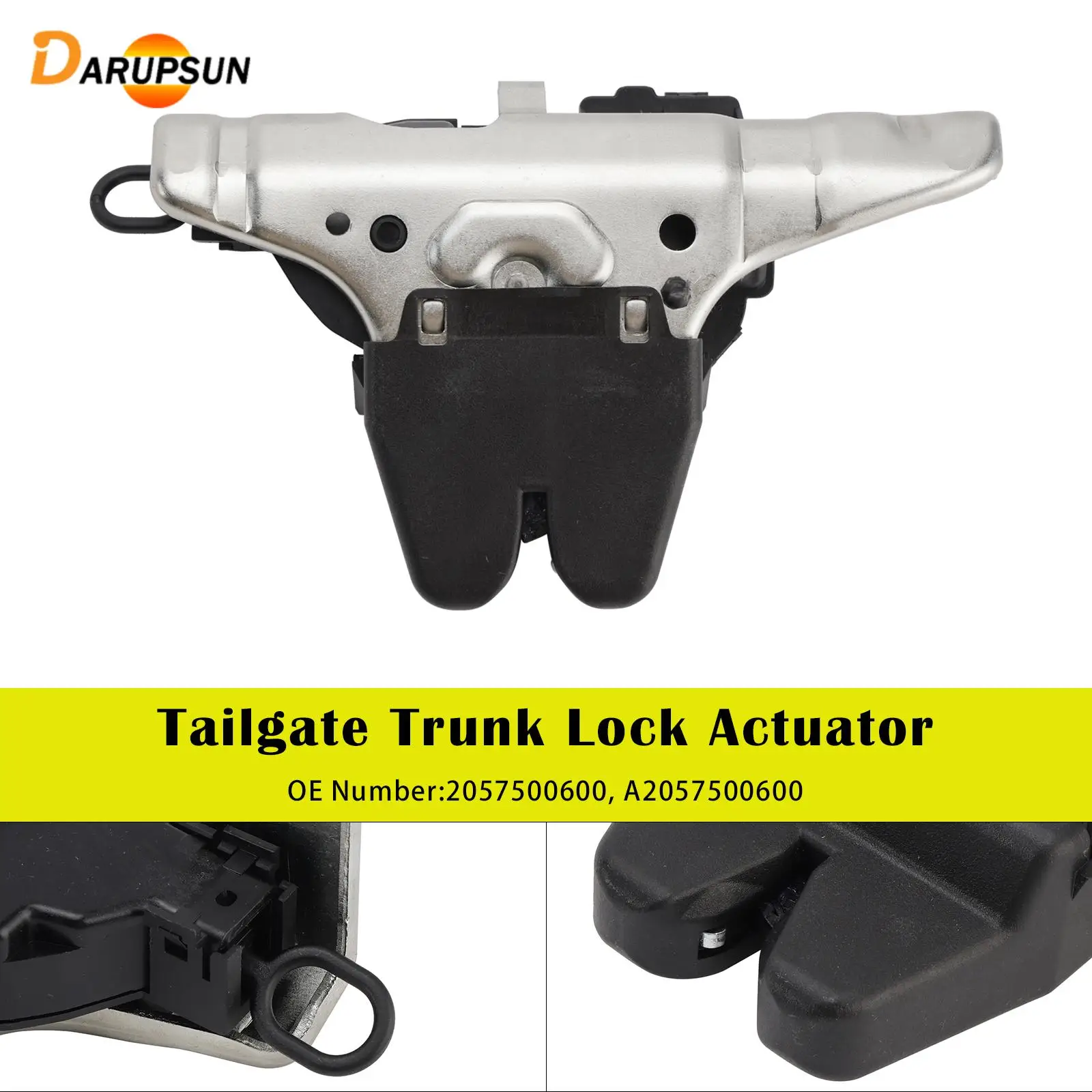 

Darupsun Tailgate Trunk Lock Actuator A2057500600 for Benz C-Class C205 2015-2023 CLA C118