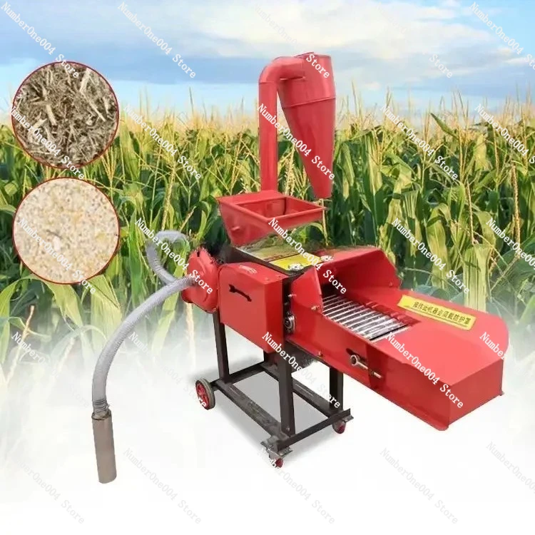 Factory Direct Supply Cow Sheep Animal Agricultural and Fodder Chaff Cutter Machine Feed Food Grass Rice Corn Chopper