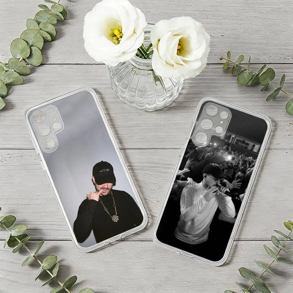 

Spanish singer D-Dellafuente F-FC Phone Case For Samsung S26, S25,S24,S21,S22,S23,S30,Ultra,Plus,5G,Transparent Cover