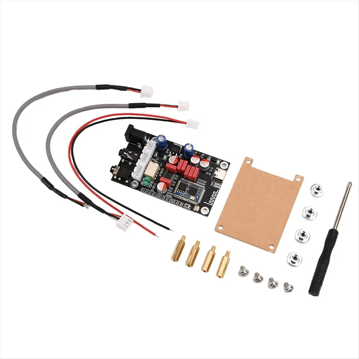 fine DC8-24V XY-LA02 Qualcomm QCC5125 High Temperature BT 5.1 Lossless Decoding Board for APTX LDAC Lossless HD Sound DIY Kit