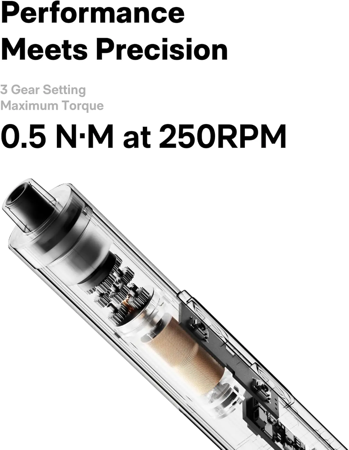 スナップブロック ™   S-A01 3.7Vミニ電動ドライバー、56ビット、3段階トルク設定、250RPM、LEDライト、電子機器修理ツールキット