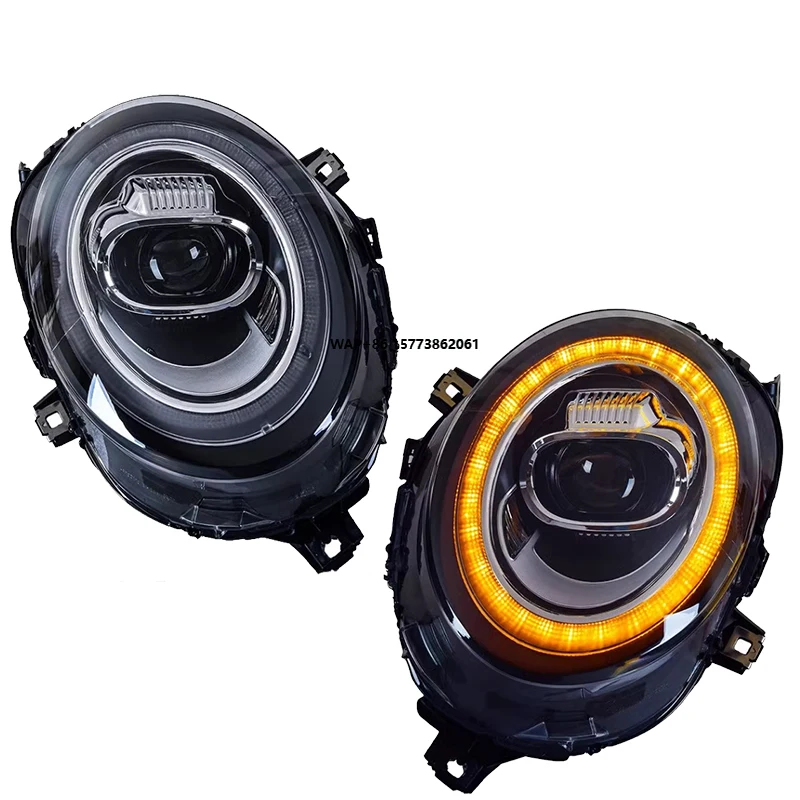 

2 Pieces for LED Headlights 2014-2022 F55 F57 Upgrade Auto Lighting Systems 24V Front Bulb 6000K Head Lamp