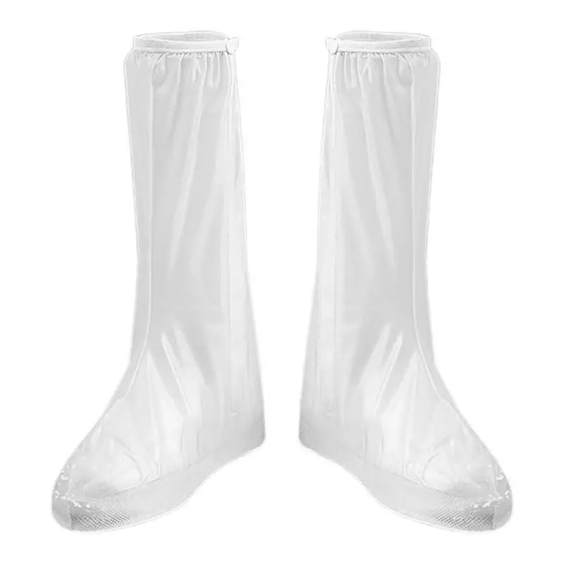 

Water Proof Shoe Covers Reusable High Tube Overshoes Boot Cover Reusable Snowproof Non-slip Rain Galoshes Boot Rain Covers For