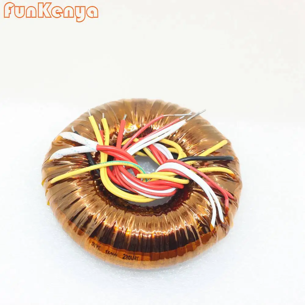 4N ออกซิเจนฟรีทองแดง O ประเภทหม้อแปลงไฟฟ้า150W AC 0-18V 0-18V 15V-0-15V AC 0-22V 0-22V 15V-0-15V