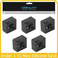 Official Creality Ender 3 V2 Neo Silicone Sock, 5/10PCS 3D Printer Hotend Heater Block Cover  for Ender-3 Max Neo/Ender3 neo
