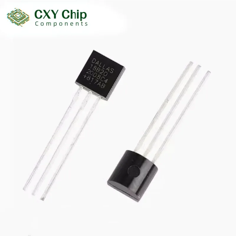 10PCS/Lot Sensor Electronic Chip DS18B20 TO-92 18B20 Chips Temperature Sensor IC 18b20 Diy Electronic