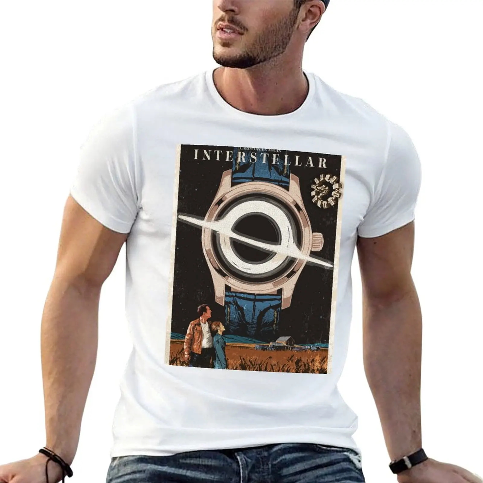 

Interstellar T-Shirt printed t shirts for man essential t shirt T-Shirt