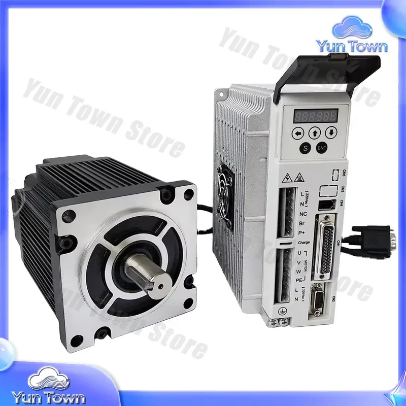 Nema 42 20N m Closed Loop Servo Stepper Motor for 3HS2260 CNC Router Kit with 3 Phase Hybrid Servo Driver 150 220VAC CNC