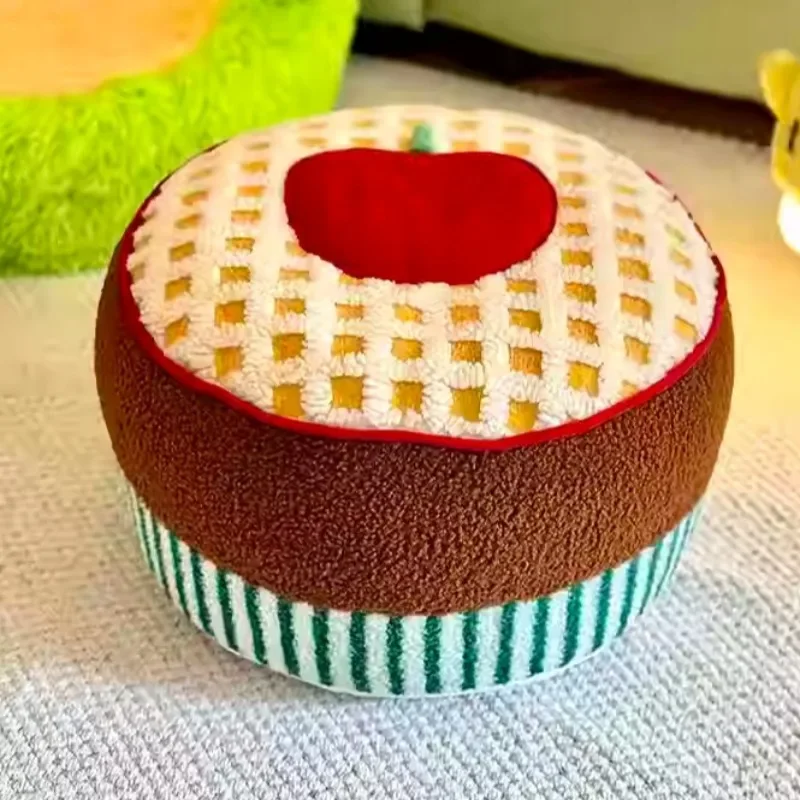 Cute Colorful Dopamine Floor Pouf Washable Tatami Seat Soft Ottoman Lazy Sofa for Bedroom Living Room INS Style view 5