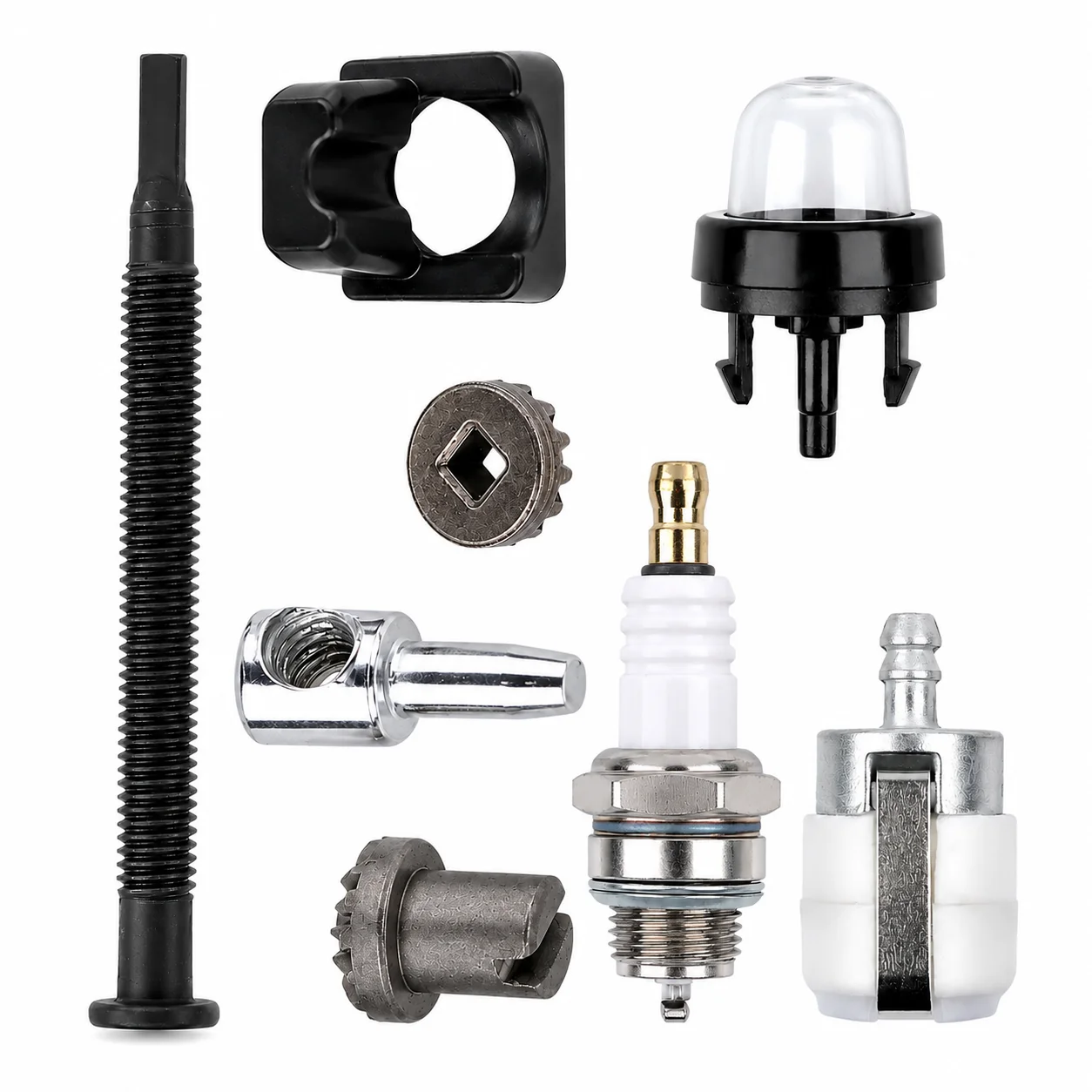 Adjust Screw Sparkplug Primer Bulb Fuel Filter Tune Up Kit For Husqvarna 435 435E 440E 440EII 440II Chainsaw Replace 505441501