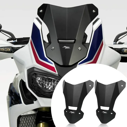 Imagen 1 del producto Deflector de parabrisas deflectores de viento cubierta protectora de viento para HONDA CRF 1000L Africa Twin CRF1000L 1000 L 2016-2019