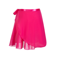 Ballet Belt Leotard Chiffon Skirt Chiffon Ballet Chiffon Apron Girls Skirt Chiffon Apron Tied Skirts Dance Skirt for Young