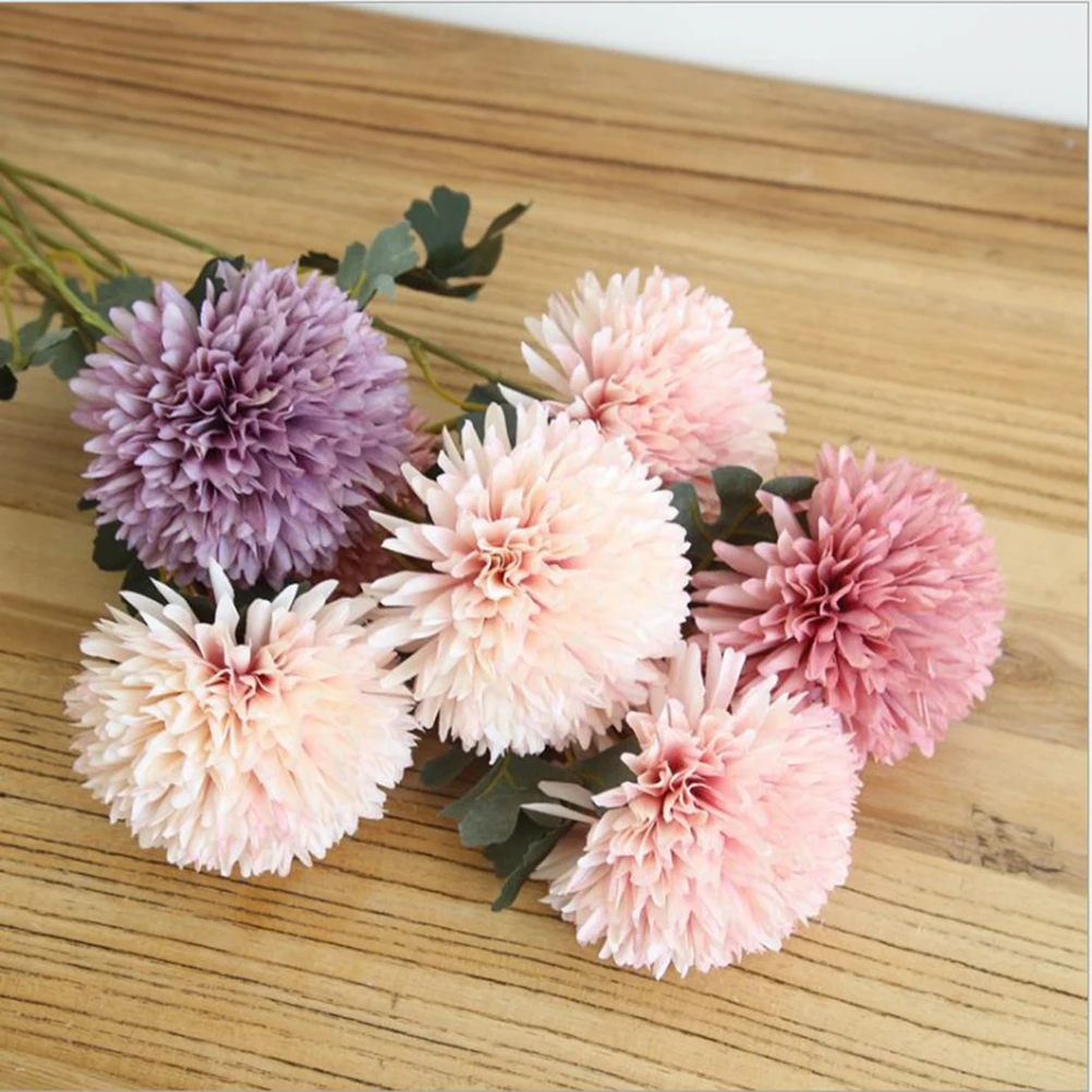 

7 Pcs Flowers Simulation D Home Wedding Decor Fake Flower for Party Indoor Flower For Wedding Outdoor Display