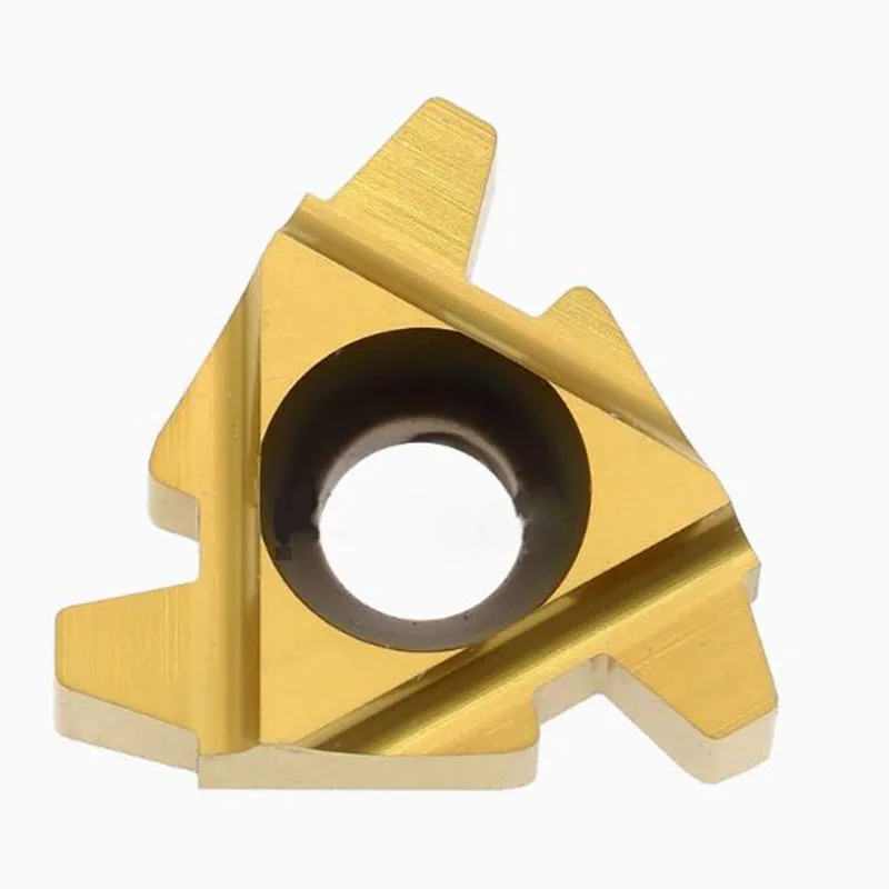 22ER 3.5 4.0 4.5 5.0 6.0TR /22IR 3.5 4.0 4.5 5.0 6.0TR  30° trapezoidal Inserção de rosqueamento de carboneto Para aço/aço inoxidável