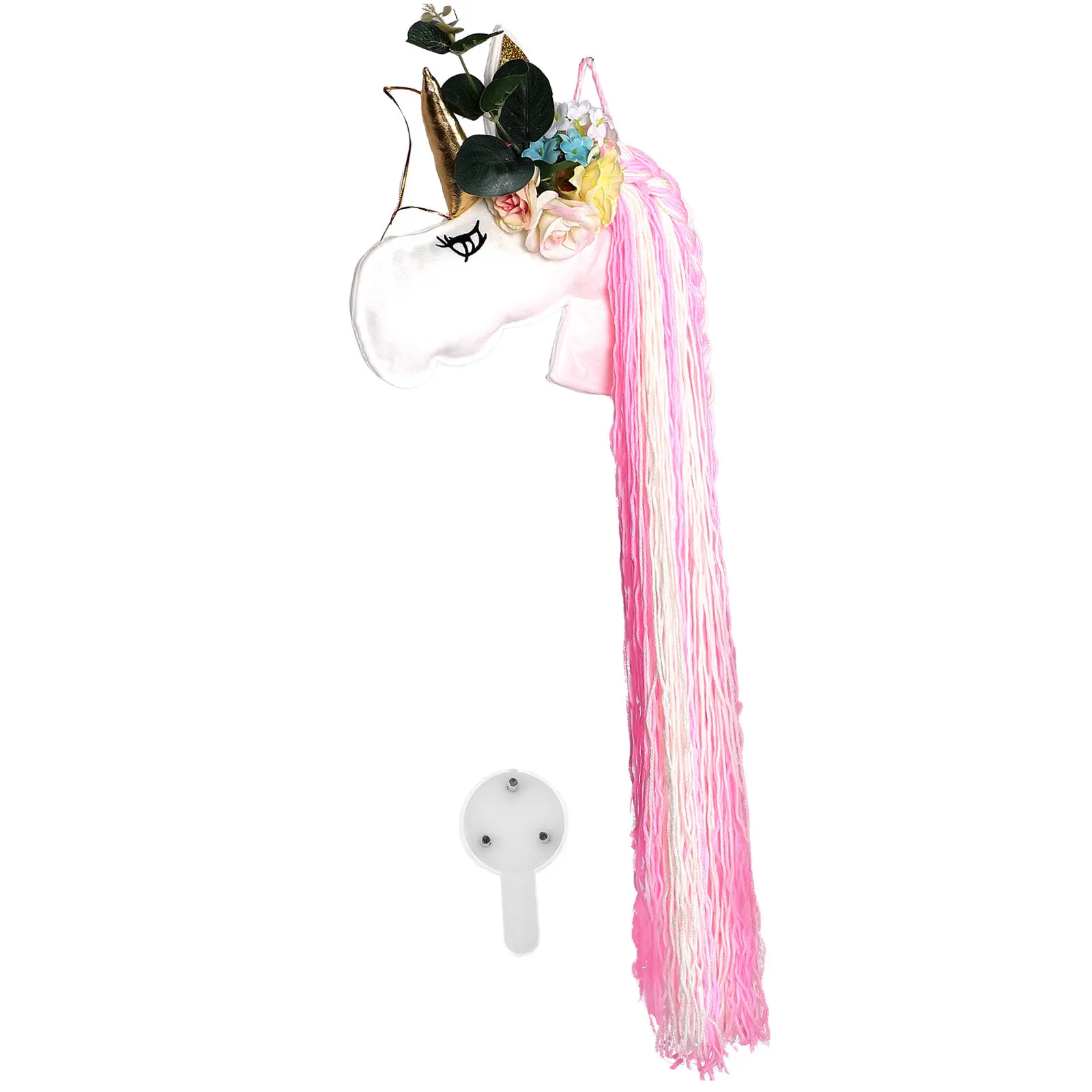 

Elegant Unicorn Hair Clip Organizer Wall Hanging Storage for Bows Accessories Hair Clip Holder Organizer for Women