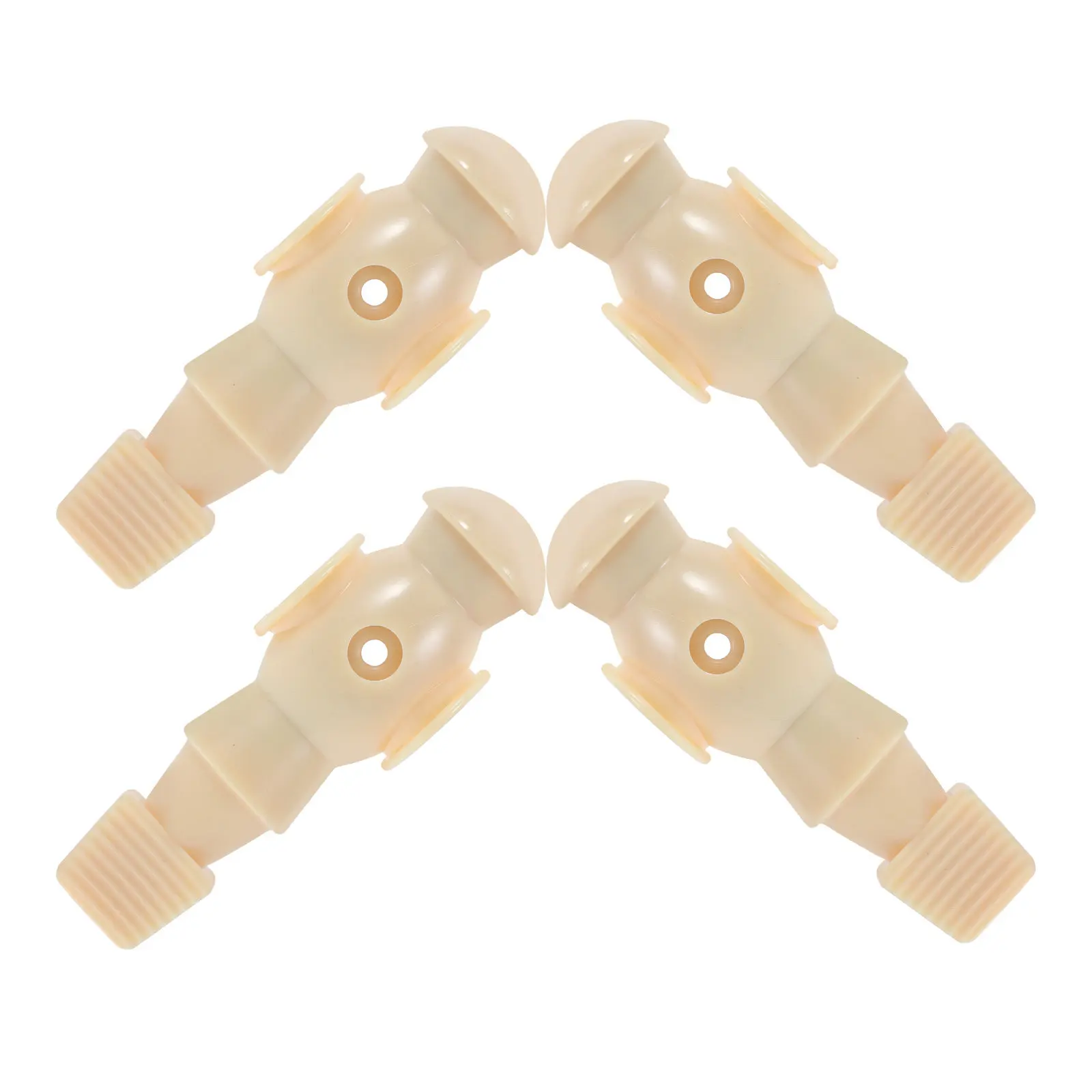 

Набор из 4 фигурок футболистов для настольного футбола, сменные аксессуары для игры в футбол, фигурки для настольного футбола с точным контролем