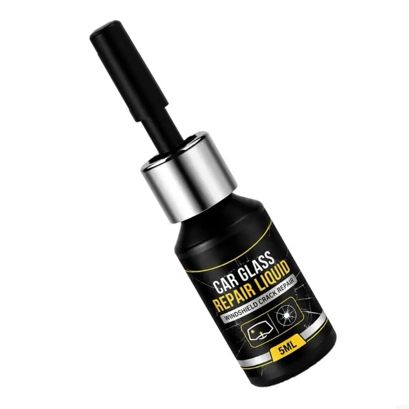 Windshield Repair Liquid 5 Bottle for Car Windshield Crack Care, Single Glass Repair Supply for Daily Driving, Glove Box, and