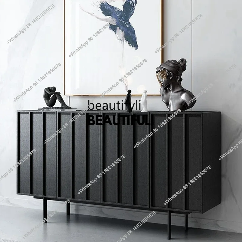 ss8350 Italian light luxury post-modern porch cabinet storage locker Nordic side cabinet