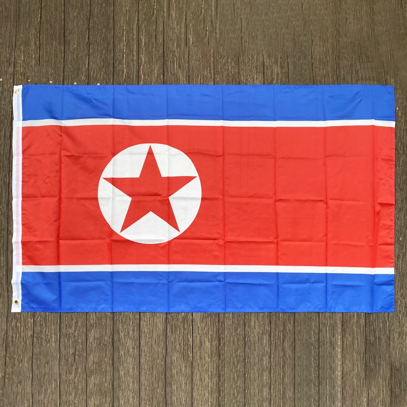 Xvggdg North Korea Country Flag 3 X 5 PRK KP NK North Korea Flag for Decoration