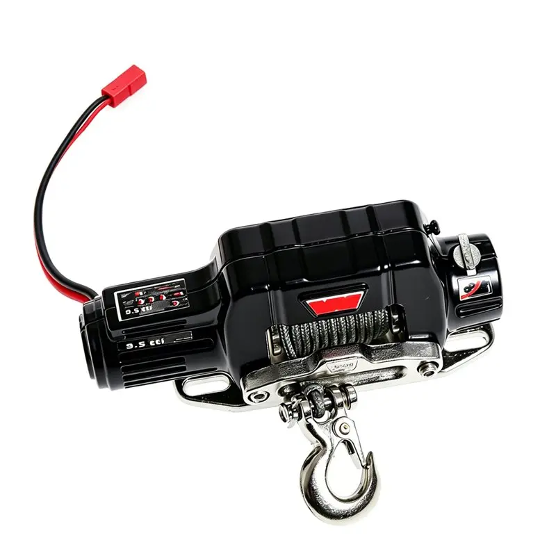 AINY-RC Cars Models Parts For 1/12 1/14 Metal Automatic Winch RC Crawler Car Upgrade Parts Replacement Accessories 1/12/14A