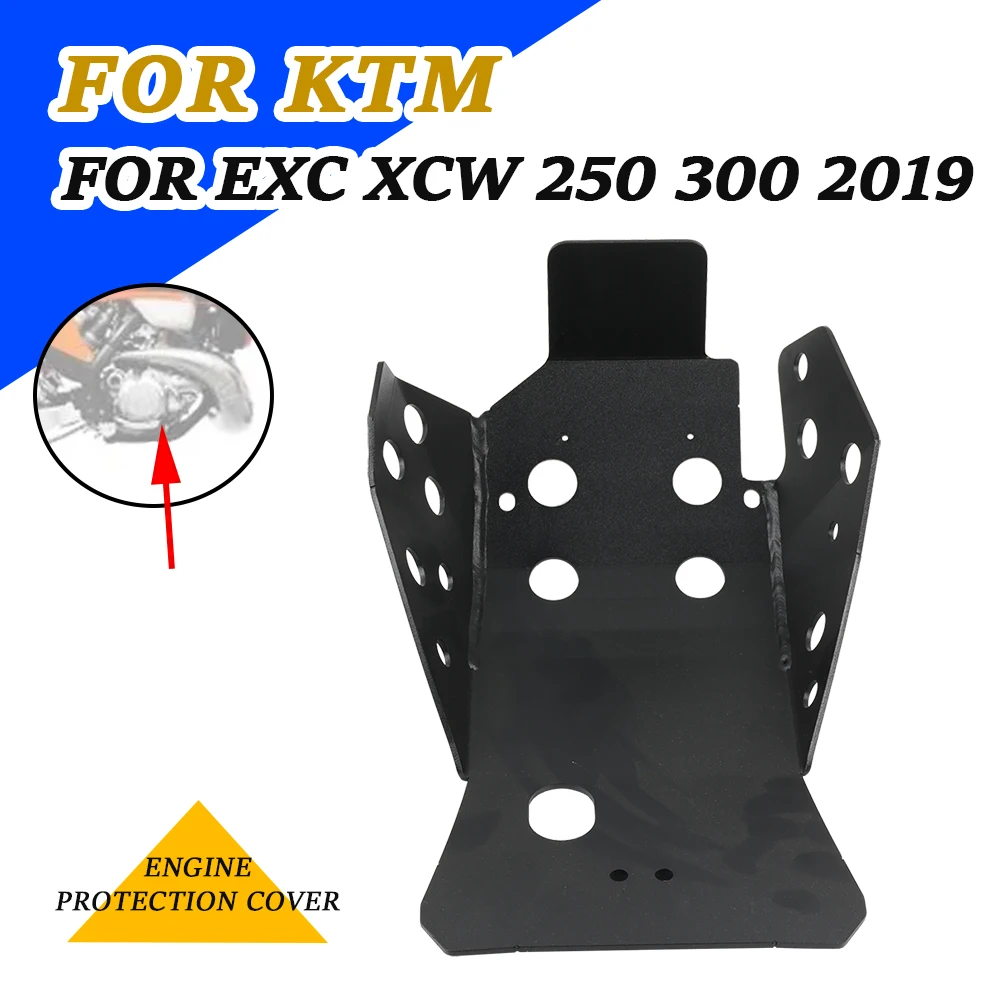 Motorcycle Engine Protection Cover Engine Guard Chassis Armor Engine Cover Pan For KTM EXC 300 XCW 250 EXC300 XCW250 XCW300 2019