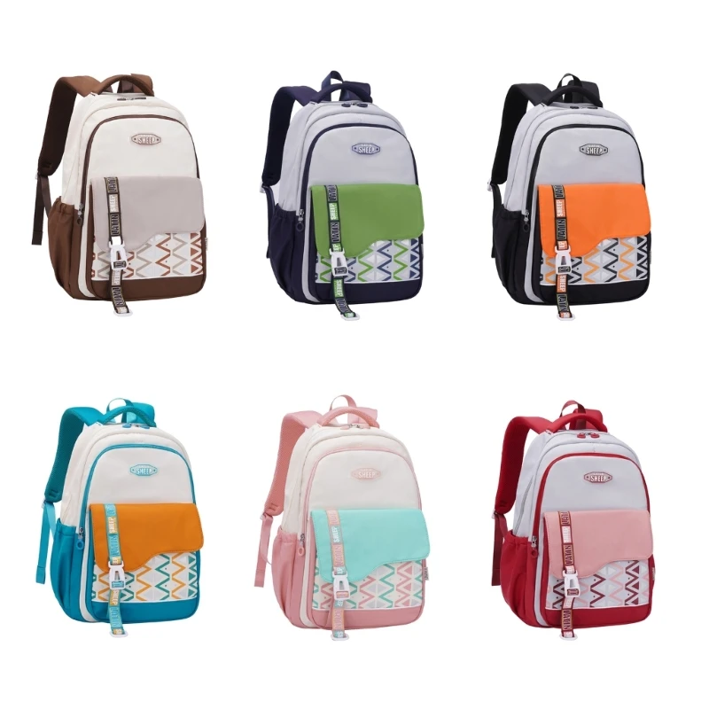 

Trendy Girls' School Bag Laptop Backpack for Junior High and Primary School 066F