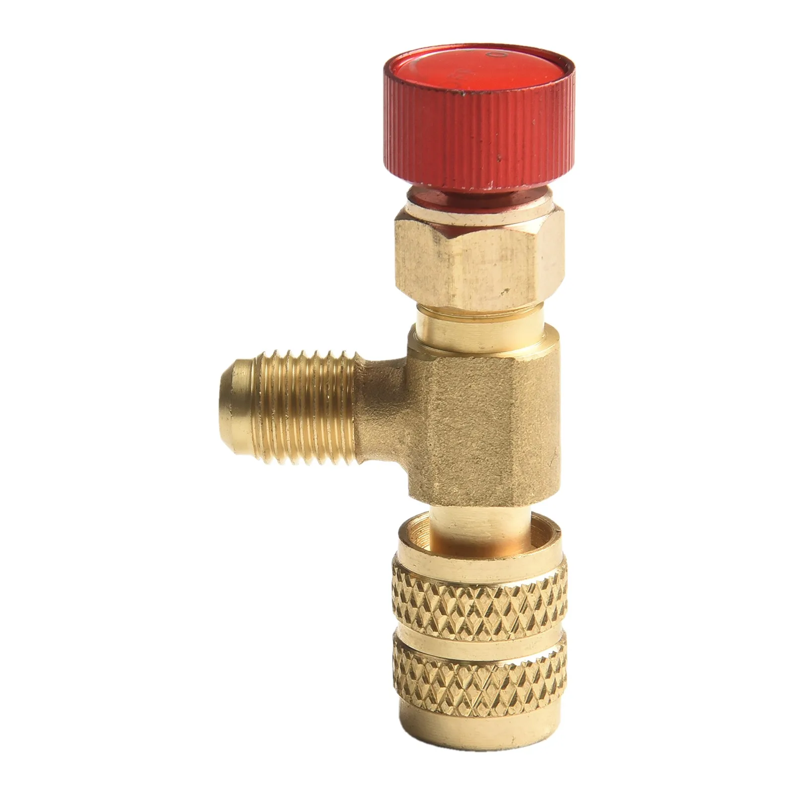 Sleek Design of the Air Conditioning Fluoride Safety Valve Ensures Safe Connections Compatible with Two Types of
