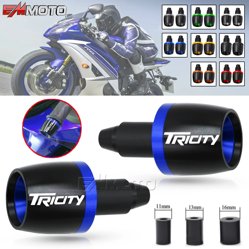 

7/8"22mm Motorcycle Accessories Handlebar Ends Plug Slider Handlebar End Grips Cap For YAMAHA Tricity 125 155 300 2018-2021