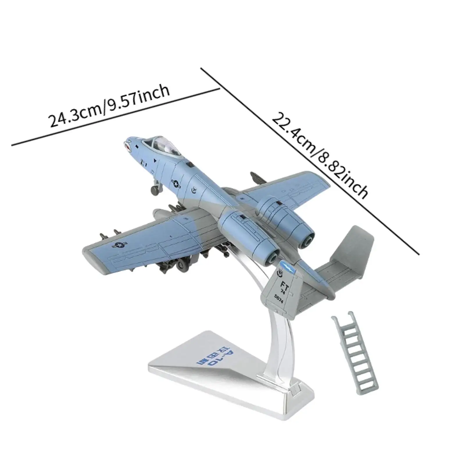 1:72 ديكور نموذج طائرة مع حامل حامل لسطح المكتب للأولاد في يوم الأطفال #6